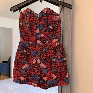 H&M conscious, 2, strapless sweetheart cut mini fitted romper, beautiful!!